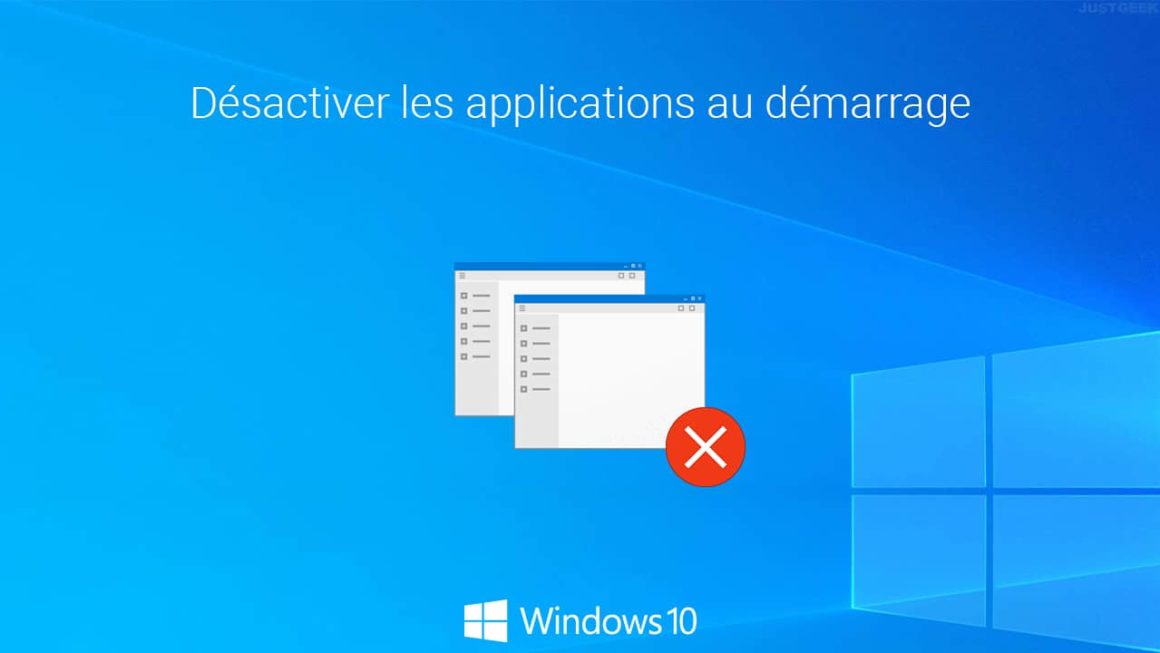 D Sactiver Les Programmes Au D Marrage De Windows