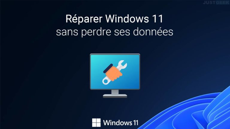 Comment réparer Windows 11 sans perdre ses données