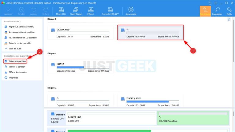 Partitionner Un Disque Dur Ou Un Ssd Sous Windows M Thodes