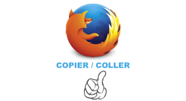 activer collage sites web firefox