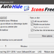 Masquer automatiquement les icônes du bureau avec AutoHideDesktopIcons