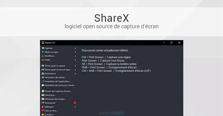 sharex screenshot website