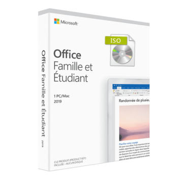 Télécharger l'image ISO Office 2019 Famille et Étudiant