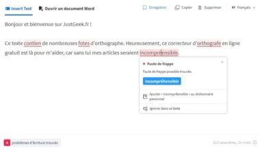 LanguageTool : Un Correcteur D’orthographe Rapide Et Gratuit