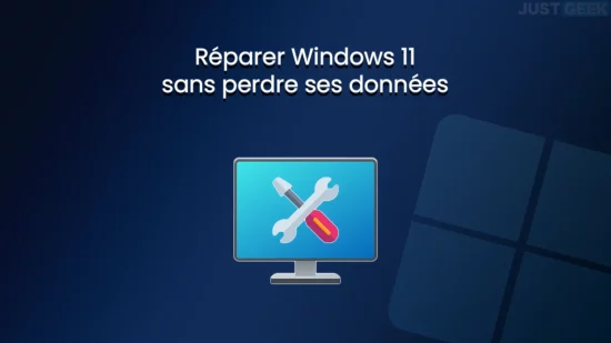 Réparer Windows 11 sans perdre ses données