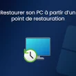 Restaurer son PC Windows 11 à partir d'un point de restauration système