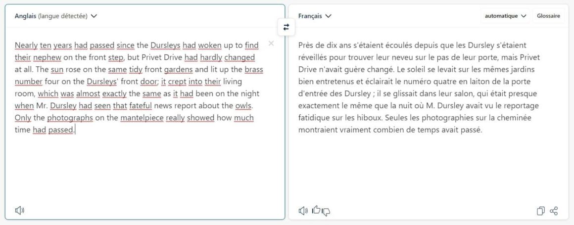 assignment traduire en francais