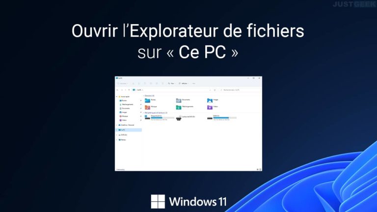 Windows Ouvrir Lexplorateur De Fichiers Sur Ce Pc Korbens