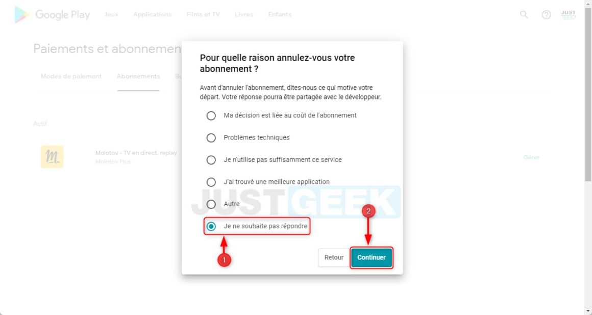 Comment Annuler Un Abonnement Depuis Le Google Play Store