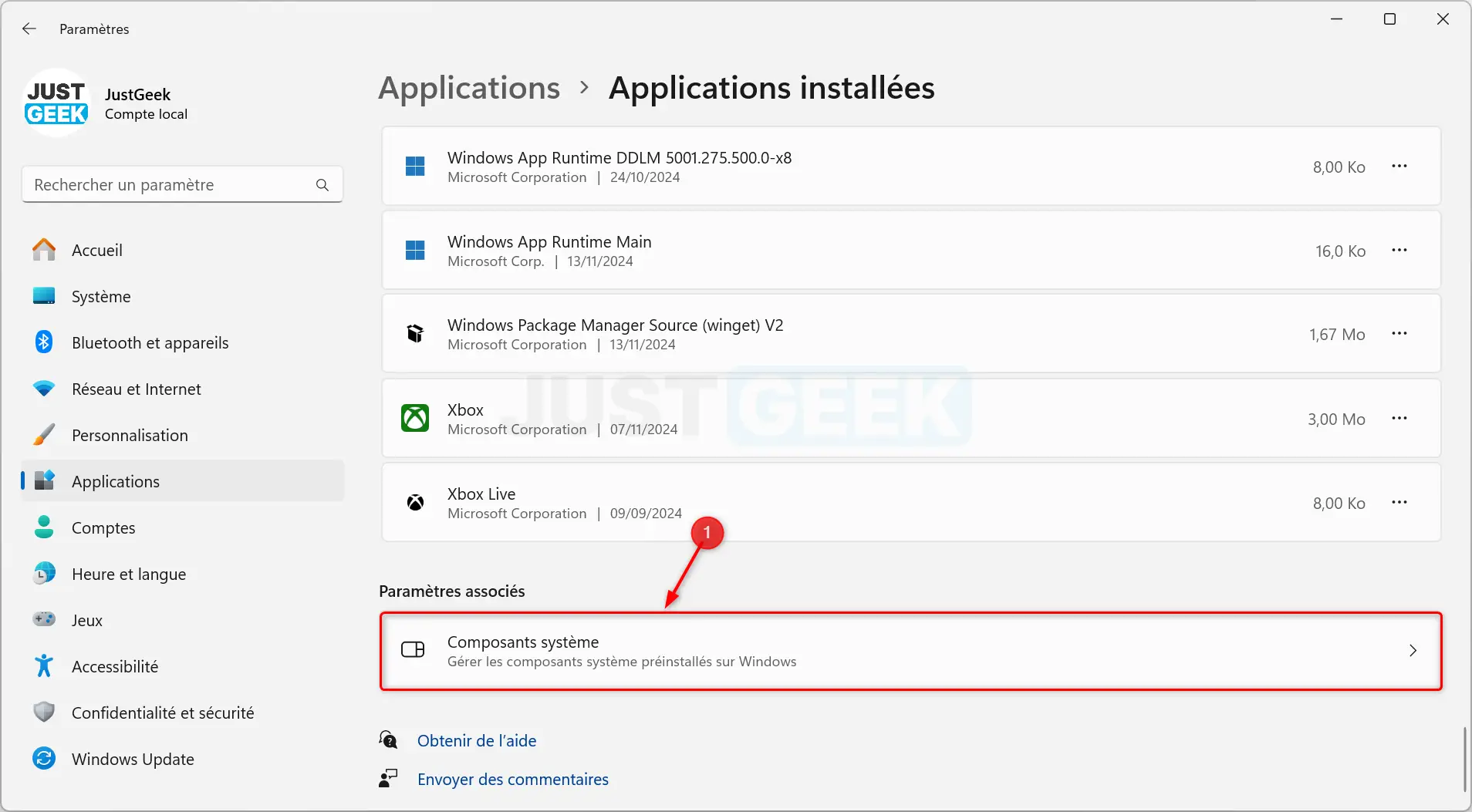 reparer reinitialiser application microsoft store sur windows 11 etape 2