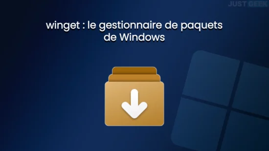 Winget, le gestionnaire de paquets de Windows