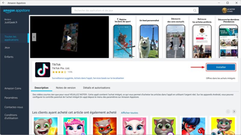 comment installer des applis sur pc