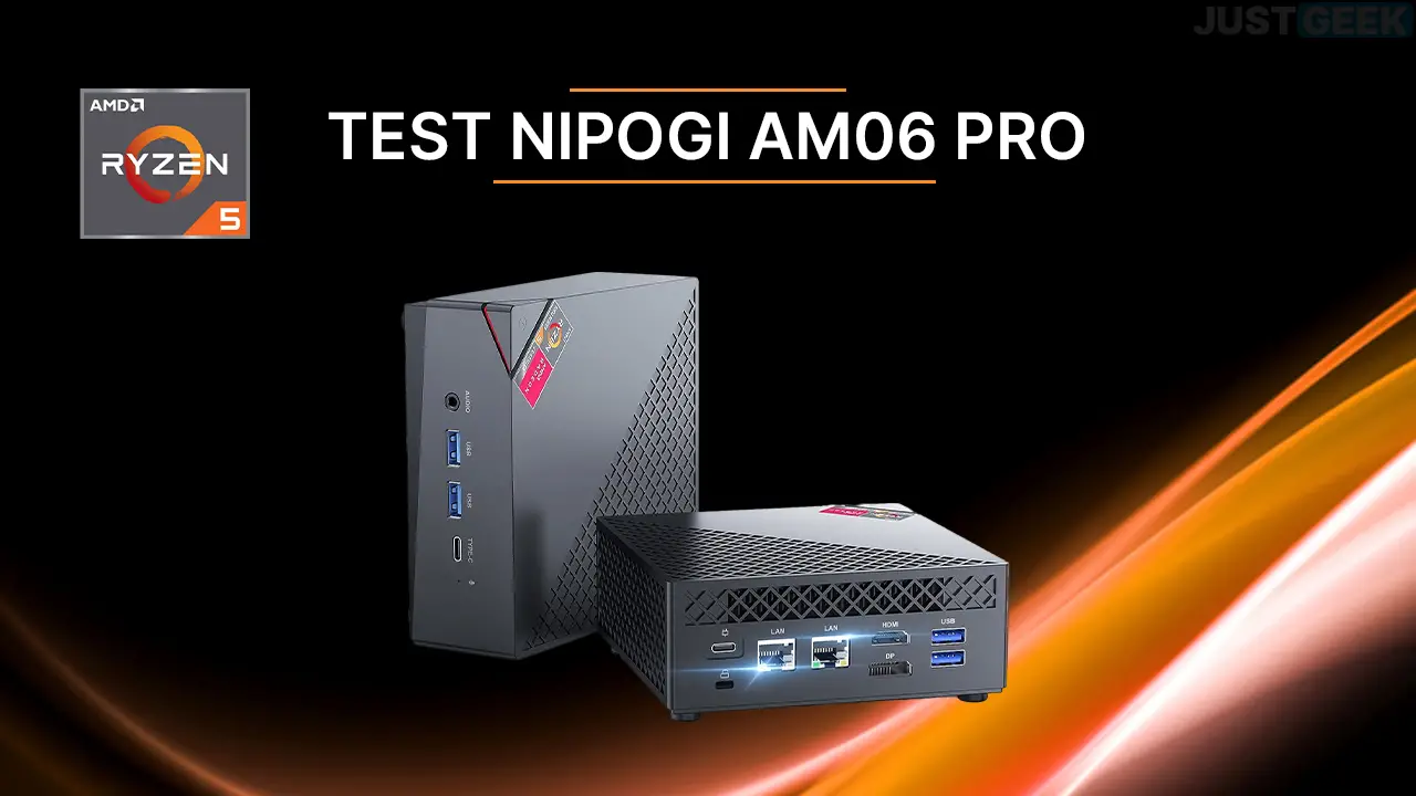 Test du NiPoGi AD08 : un mini PC RGB au design bien marqué