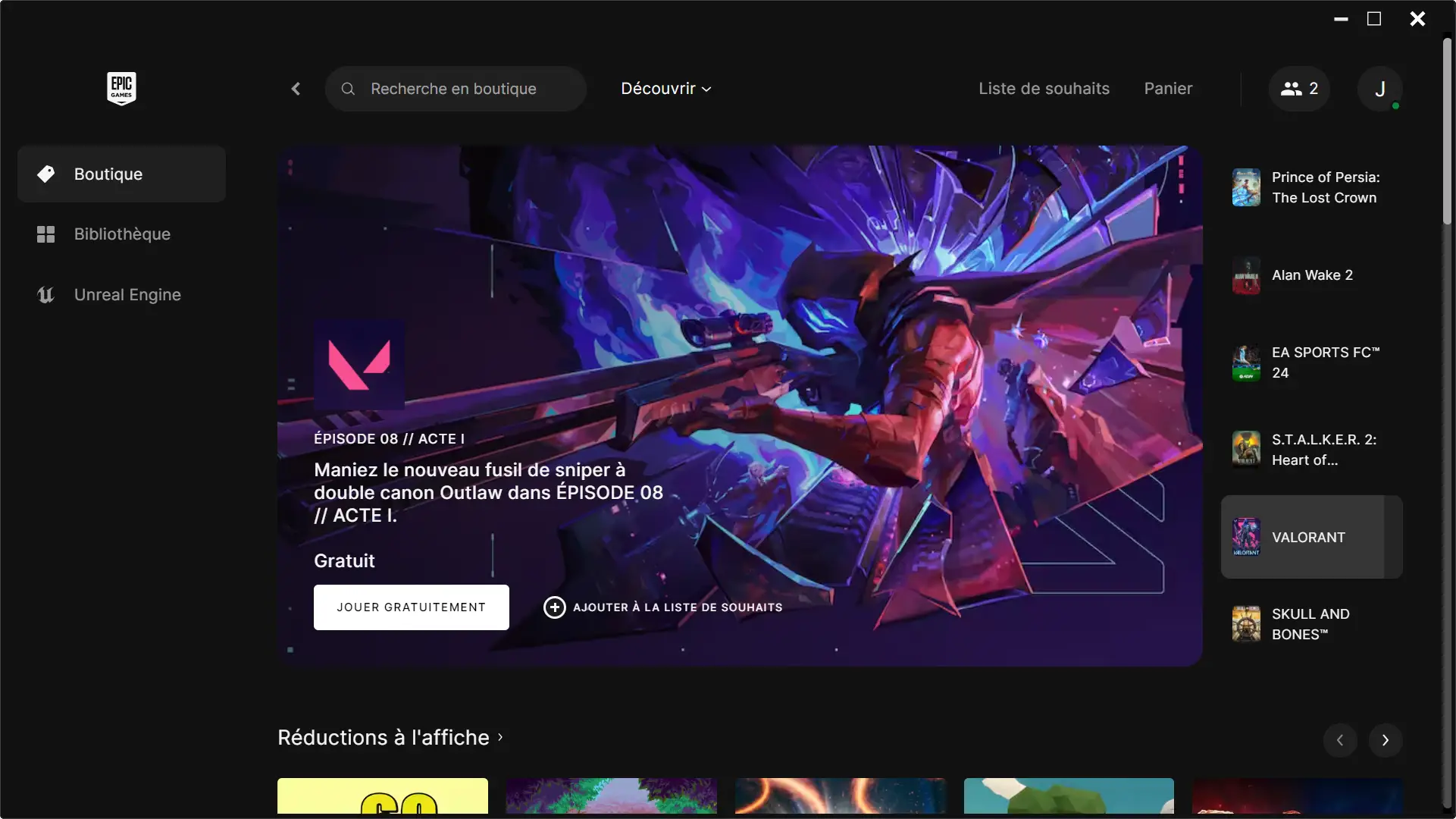 Télécharger Epic Games Launcher JustGeek