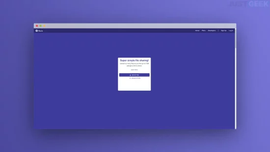File.io service partage de fichiers