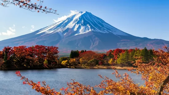 Mont Fuji volcan