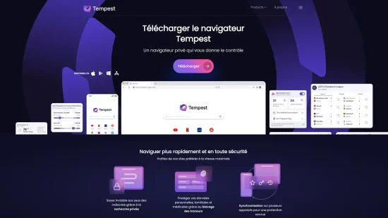 Tempest navigateur web
