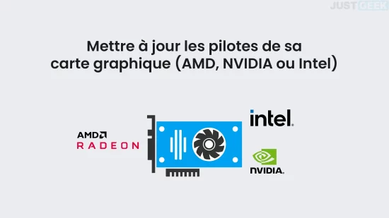 Mettre à jour les pilotes de sa carte graphique (AMD, NVIDIA ou Intel)