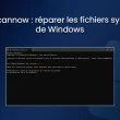 sfc /scannow : réparer les fichiers système de Windows 11/10