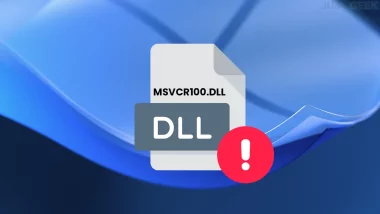 MSVCR100.DLL introuvable : La solution