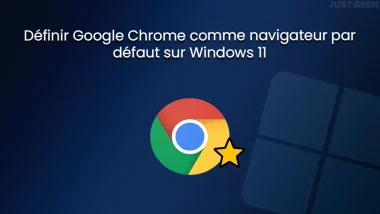 Définir Google Chrome comme navigateur web par défaut sur Windows 11