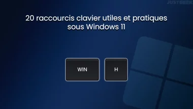 Raccourcis claviers utiles sous Windows 11