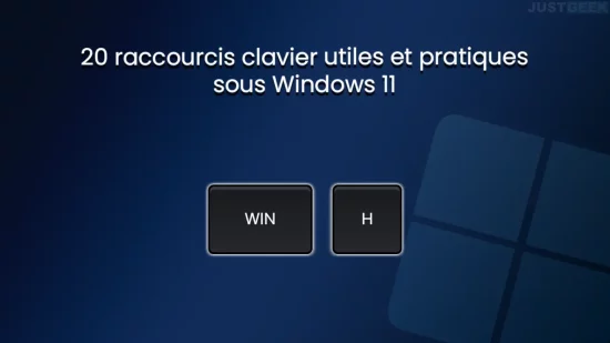 Raccourcis claviers utiles sous Windows 11