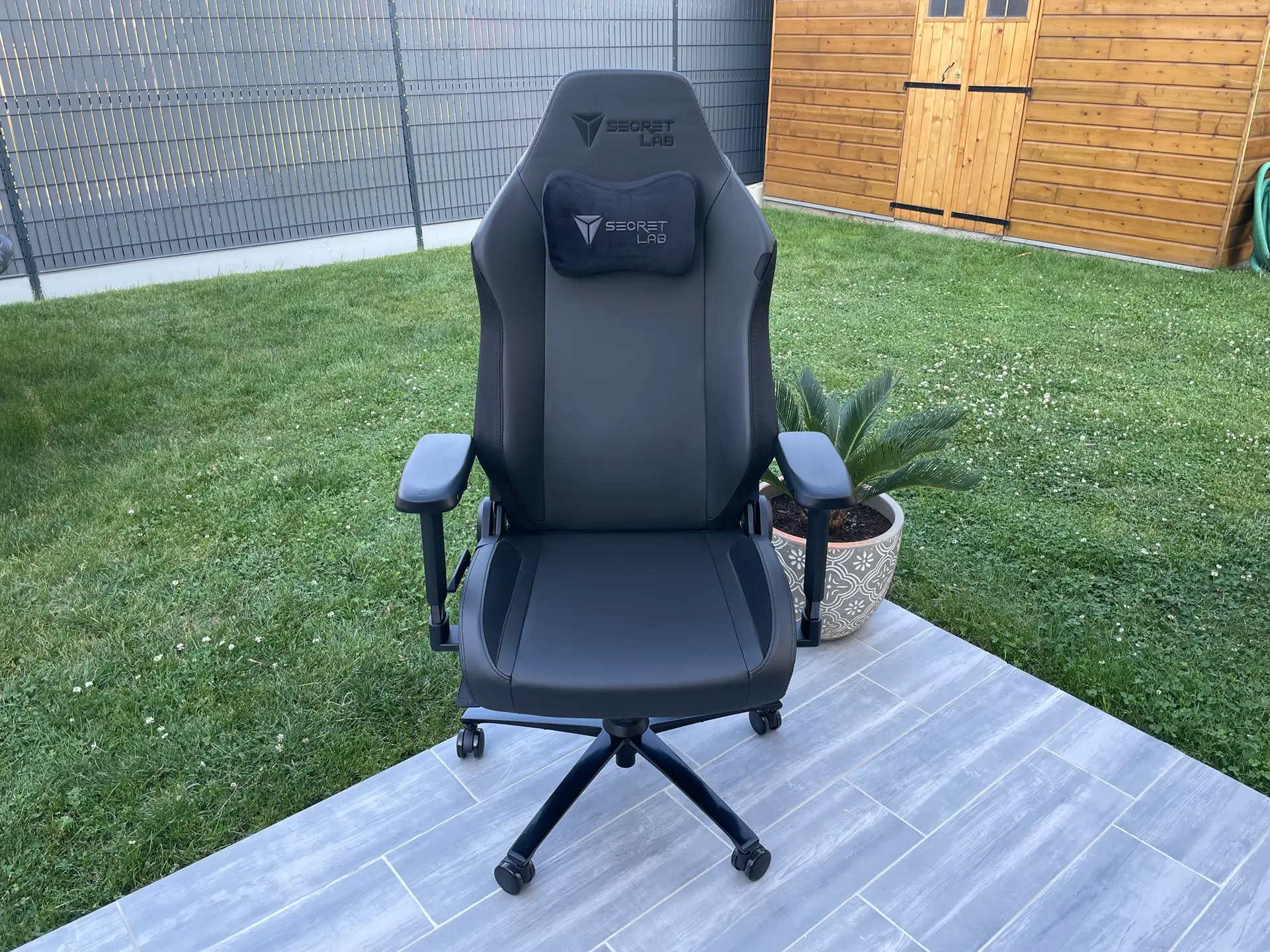 Photo de l'assise de la chaise gaming Secretlab Titan Evo 2024