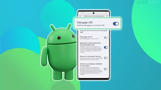 debogage usb android option indispensable
