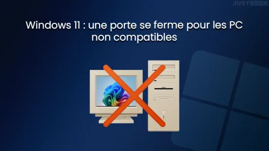 windows 11 une porte se ferme pour les pc non compatibles