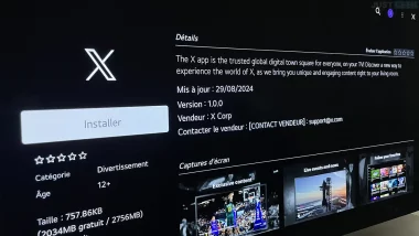 X TV Application LG