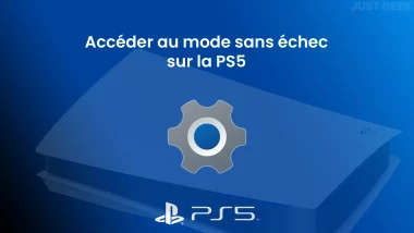 acceder mode sans echec ps5