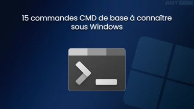 commandes cmd de base a connaitre sous windows