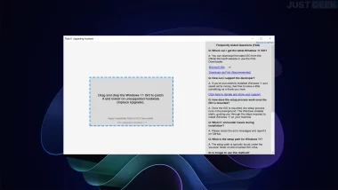 Installer Windows 11 (24H2) sur un PC non compatible avec Flyby11