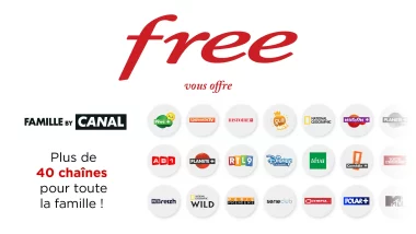 Free offre Famille by CANAL à tous ses abonnés Freebox