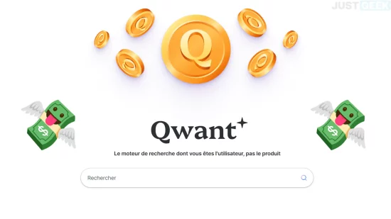 Gagner de l'argent en utilisant le moteur de recherche Qwant