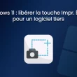 windows 11 liberer touche impr ecran