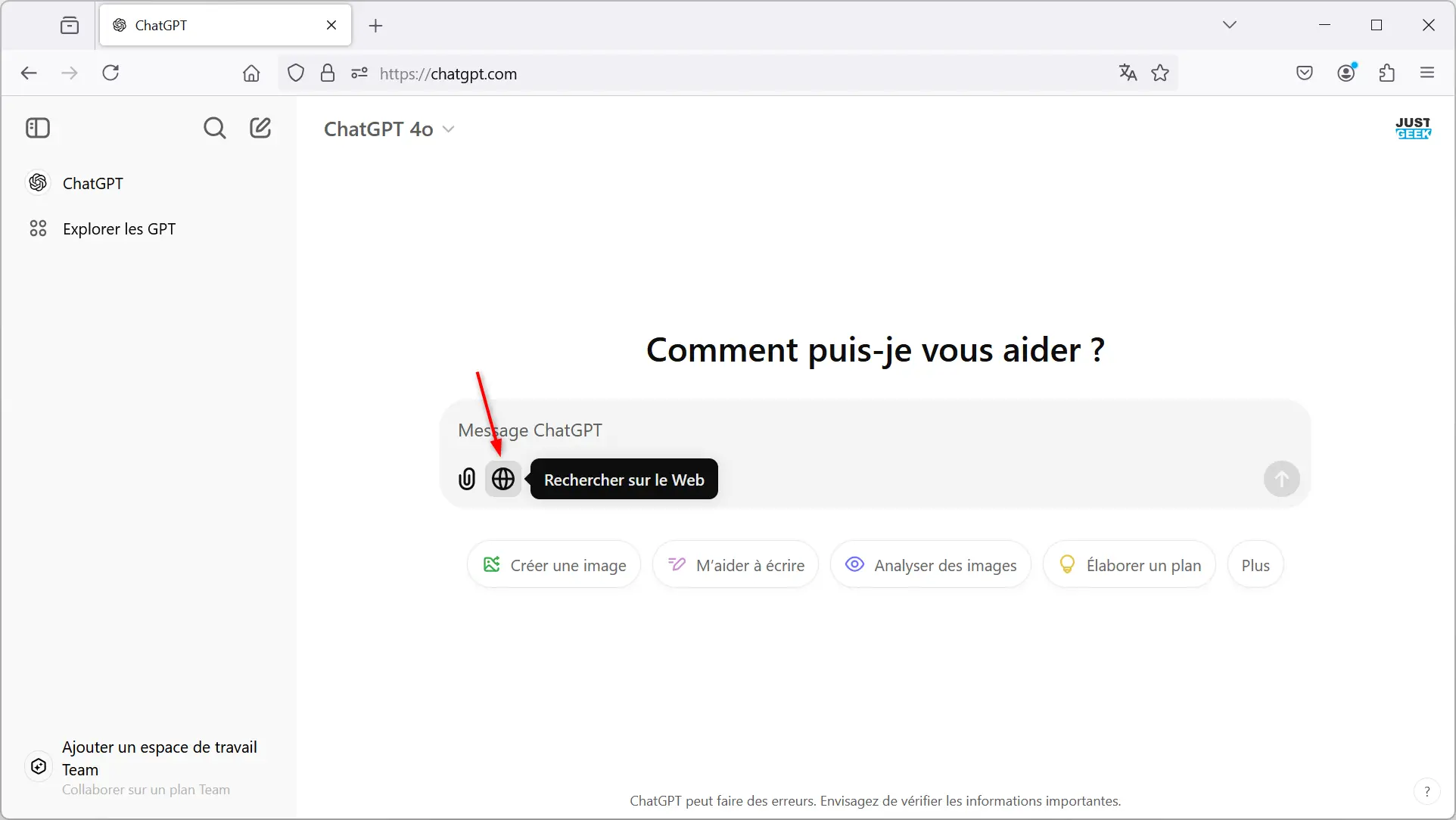 comment utiliser chatgpt search 1