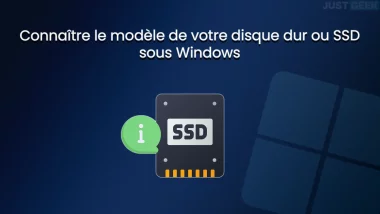 connaitre modele disque hdd ssd windows