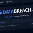 Illustration de l'outil DataBreach pour vérifier si vos données personnelles ont été piratées