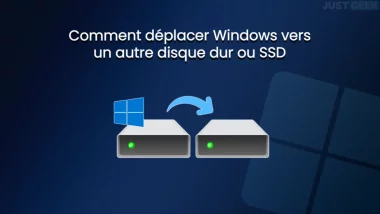 Comment déplacer Windows vers un autre disque dur ou SSD