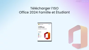 Télécharger ISO Office 2024 Famille et Étudiant