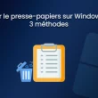 Vider le presse-papiers sur Windows 11