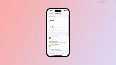 iPhone : définir une limite de temps par application