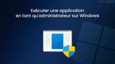 Exécuter une application en tant qu'administrateur sur Windows