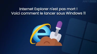 Lancer Internet Explorer sur Windows 11