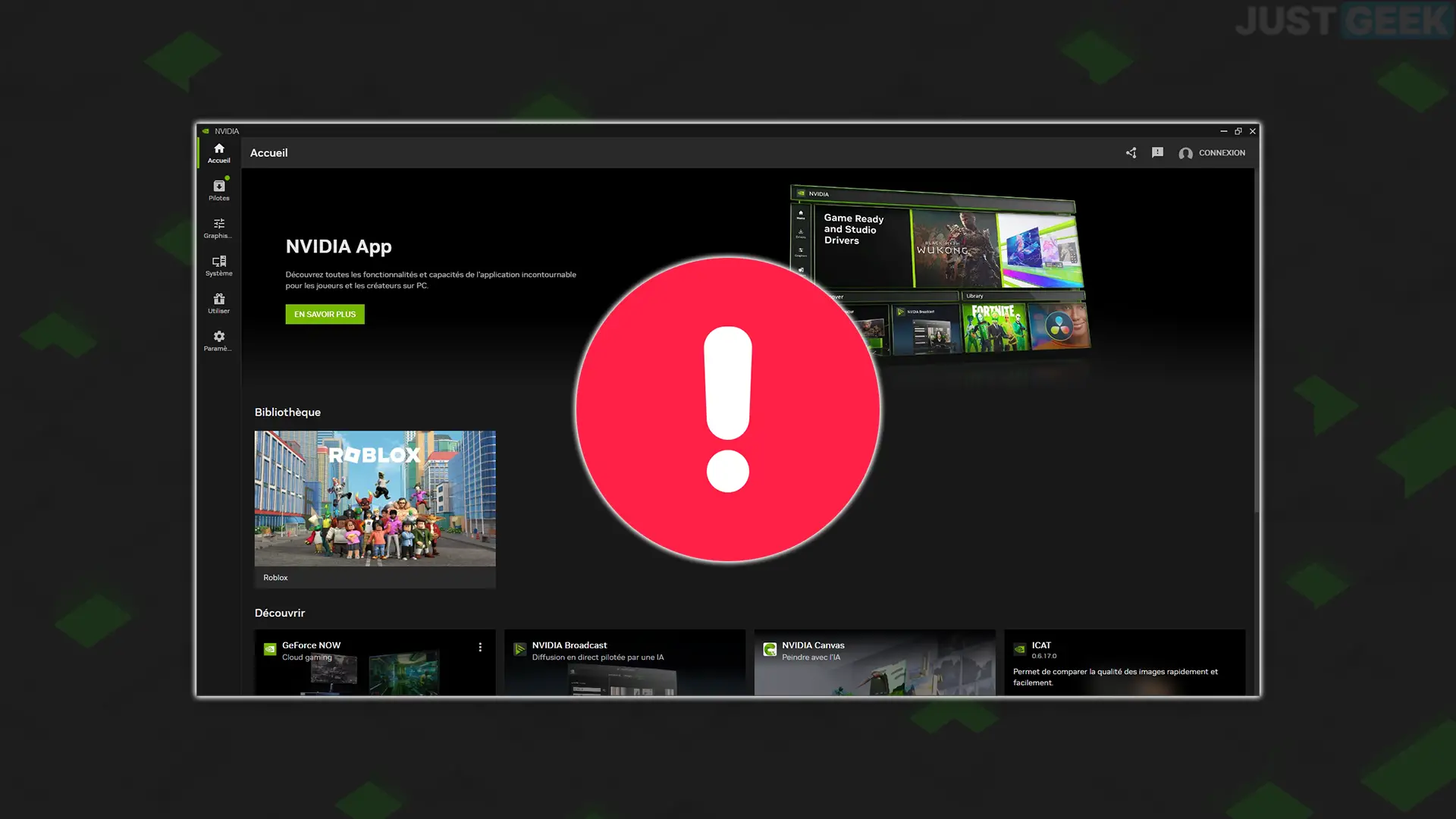 Nvidia App ralentit vos jeux Voici comment résoudre le problème