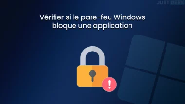 verifier pare feu windows bloque application