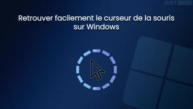 Retrouver facilement le curseur de la souris sur Windows