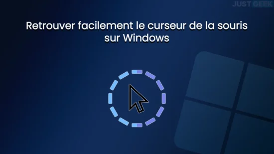 Retrouver facilement le curseur de la souris sur Windows